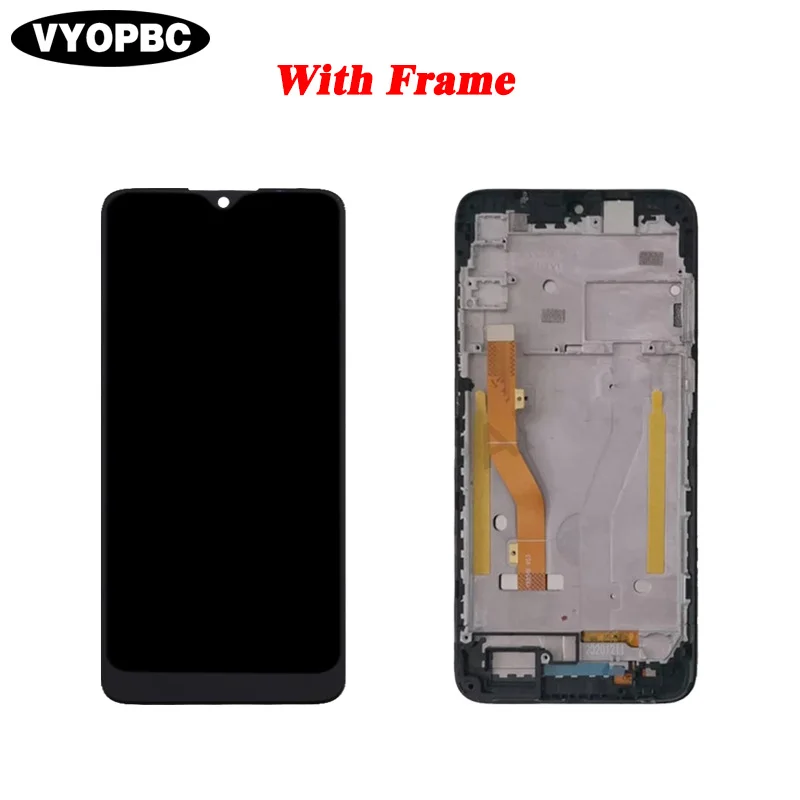 For ALCATEL 1SE 2020 Original LCD Display With Frame Panel Digitizer Assembly Repair Replacement Parts 5030F 5030U 5030D Screen