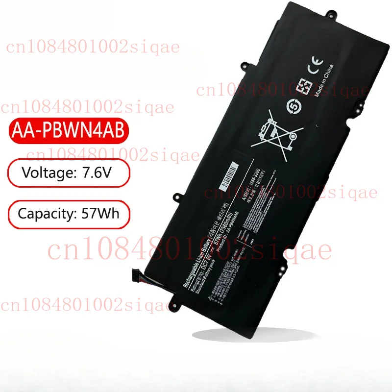

AA-PBWN4AB Laptop Battery For Samsung ATIV Book 5 540U ATIV Book 5 NP740 NP730U3E NP540U4E NP740U3E BA43-00360A NT530U4E NT540U4