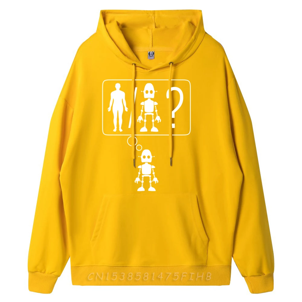 Special Artificial Life Robot Human Like AI Gift Long Sleeve Hoodies Crewneck Boyfriend Sweatshirts Funny Printed Clothes