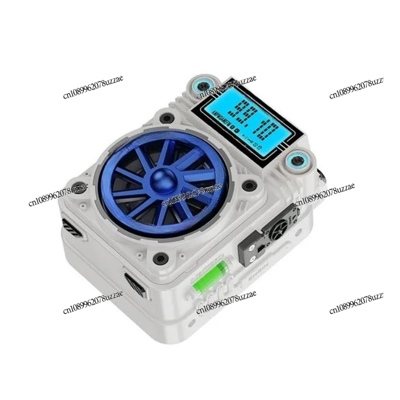 

HRDG18 Creative Gift Metal Shell Fingertip Gyro Colorful Multi-functional Small Speaker Game Decompression