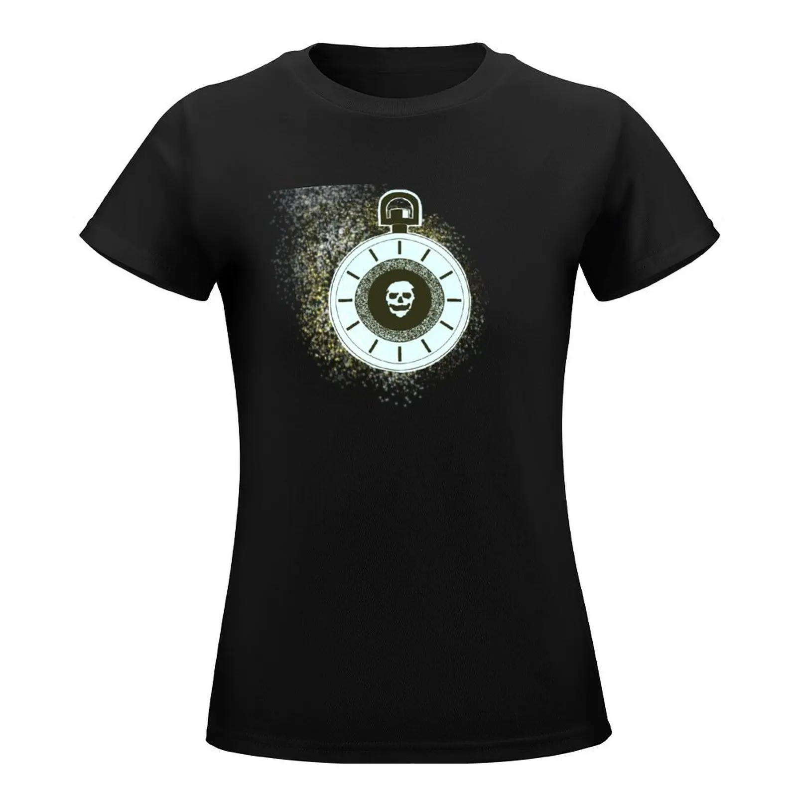 Memento Mortem Pocketwatch T-Shirt funny cute clothes kawaii clothes shirts graphic tees T-shirt Women