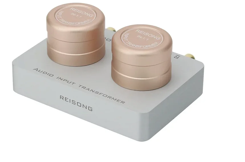 

REISONG 1:2/1:1 аудиоламповый усилитель пассивный повышающий трансформатор Hi-End предусилитель для компьютера и мобильного телефона/CD-плеера