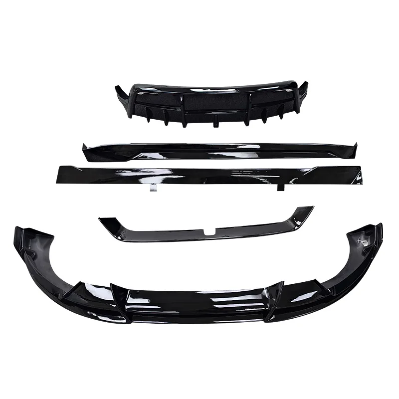 Suitable for 24-25 Tesla Refreshed Model Y Glossy Black Small Surround Accessories