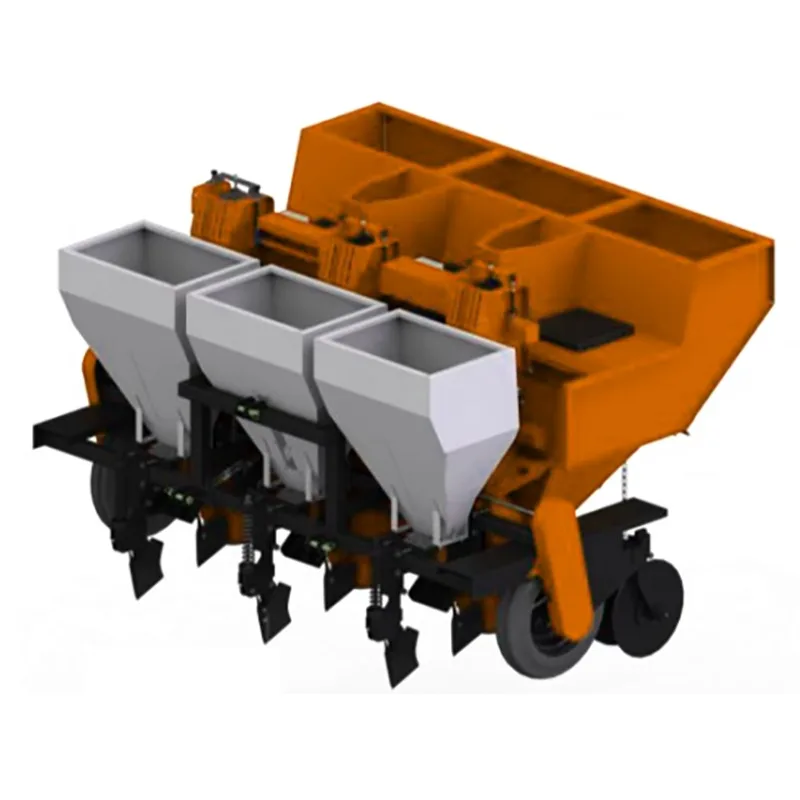 

Hot Sale High Quality 3 Rows Multi-function Seeder 1500kg Seed Corn Potato Planter For Sale