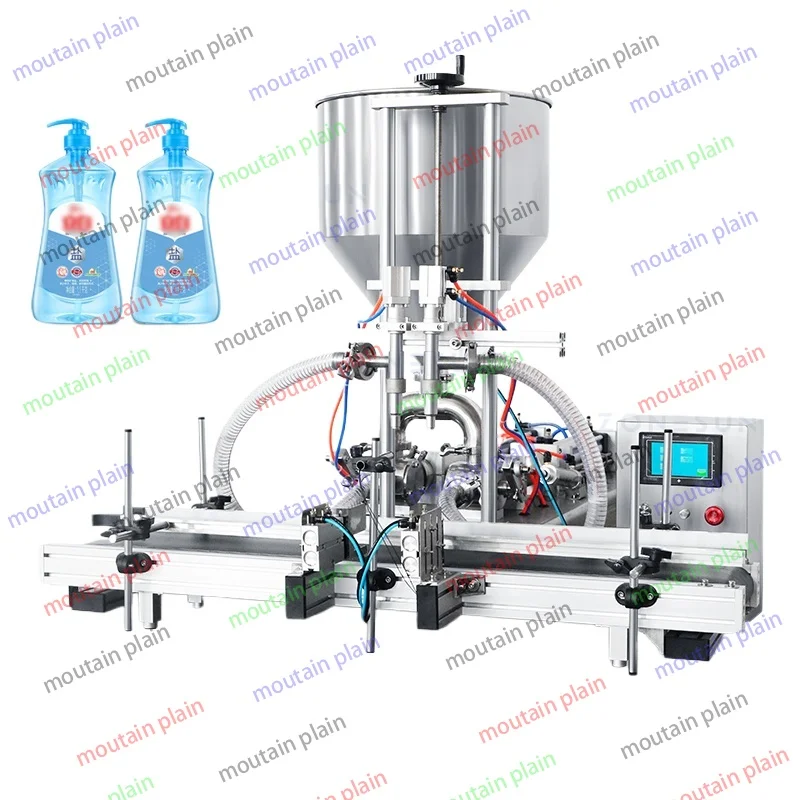 

Cosmetic Liquid Cream Filling Machine Pneumatic Paste Filler ZS-DTGT2 Automatic Jam Sauce Honey Peanut Butter