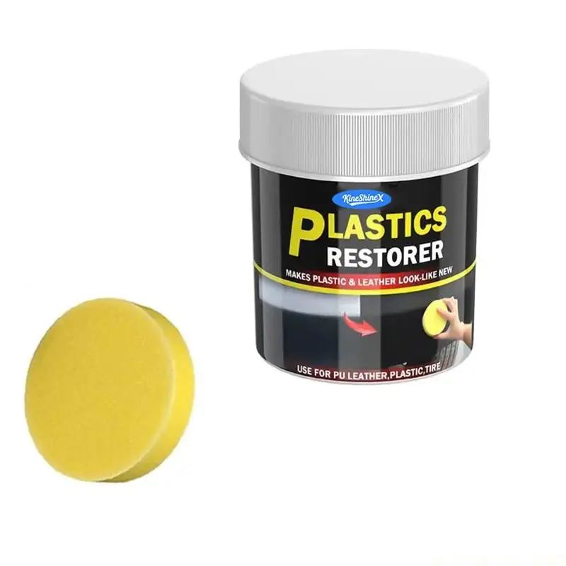 J0MA Plastic Parts Refurbish Agent Car Plastic Parts Restorer Renovation Coating Plastic Crystal Coating Trim