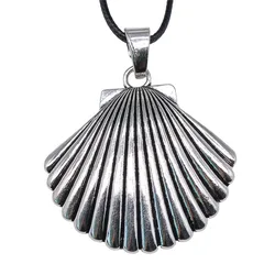 1pcs Oversized Shell Necklace Women Nail Charms Jewelry Materials For You Chain Length 45+4cm