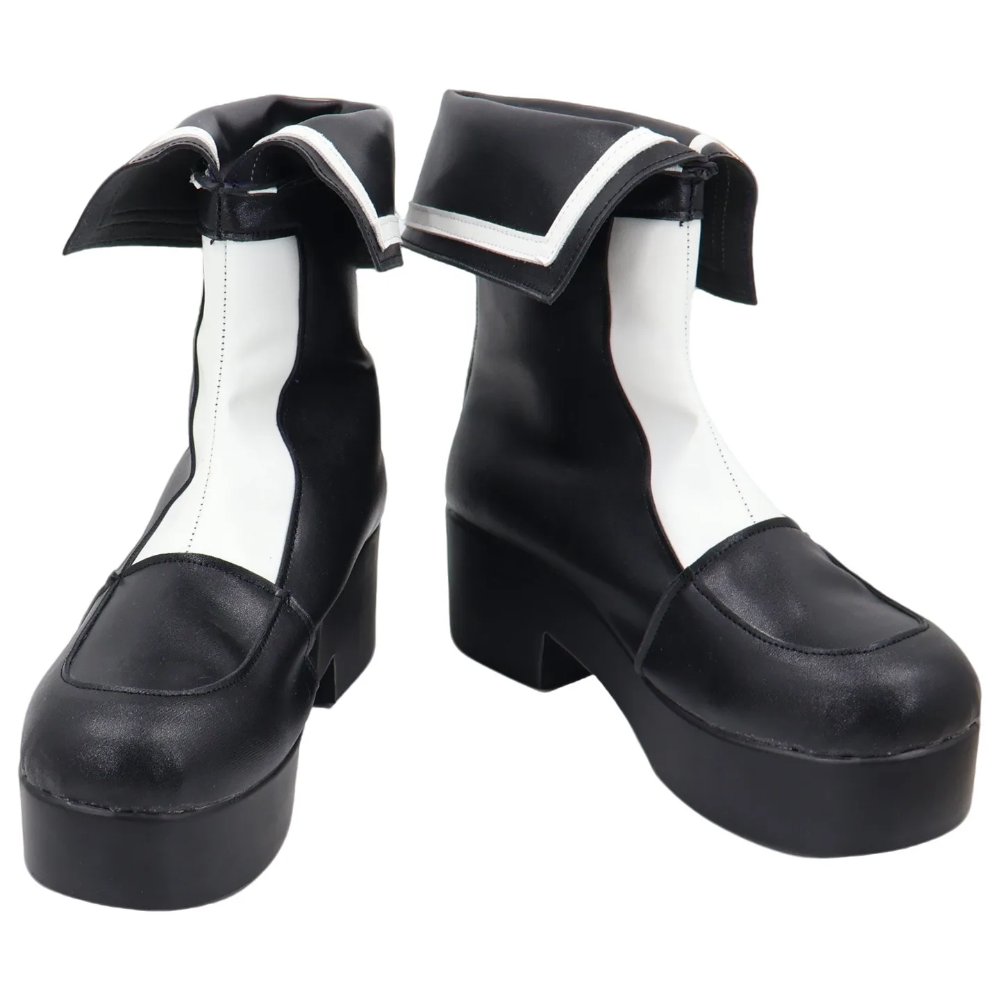 Sakuraba Ema Cosplay Shoes Anime Magical Girl Witch Trial Cosplay Props Accessories Halloween Boots PU Leather Shoes Custom Made