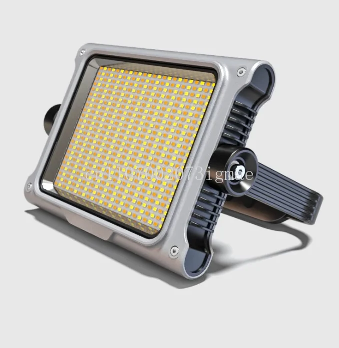 Camping light, long battery life, strong light charging, super bright earth field night market camp lighting, flood light