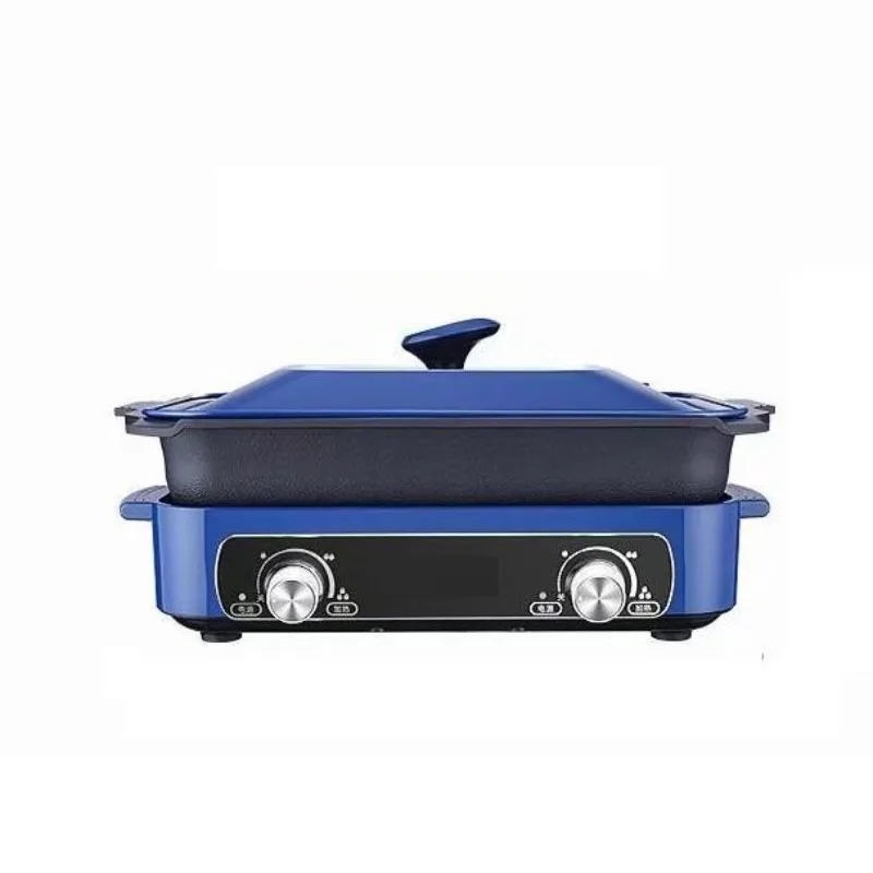 

Многофункциональная кастрюля, электрическая мультиварка для приготовления пищи и жарки с функцией барбекю