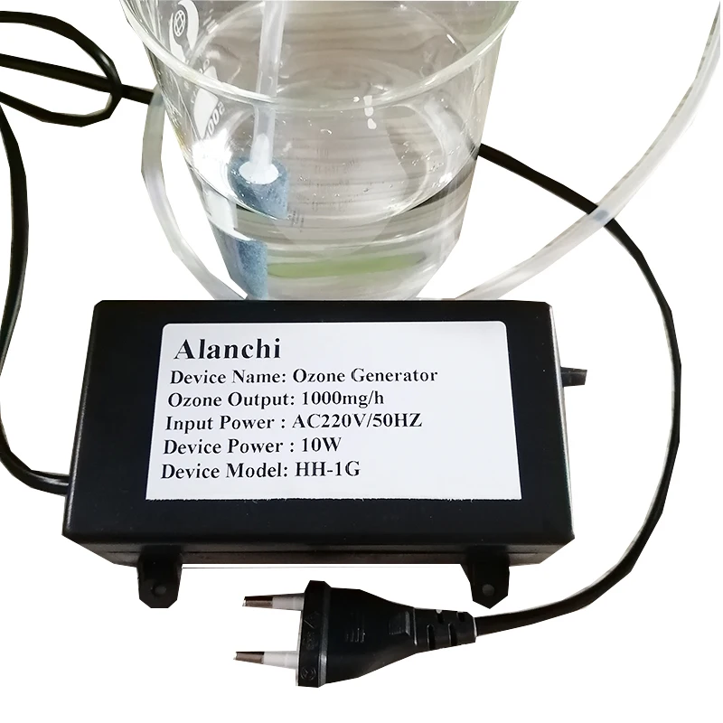 

dropshipping Ozone Generator 1G 1000mg Ozonizer Air and Water with Tube and Air Stone ozone water