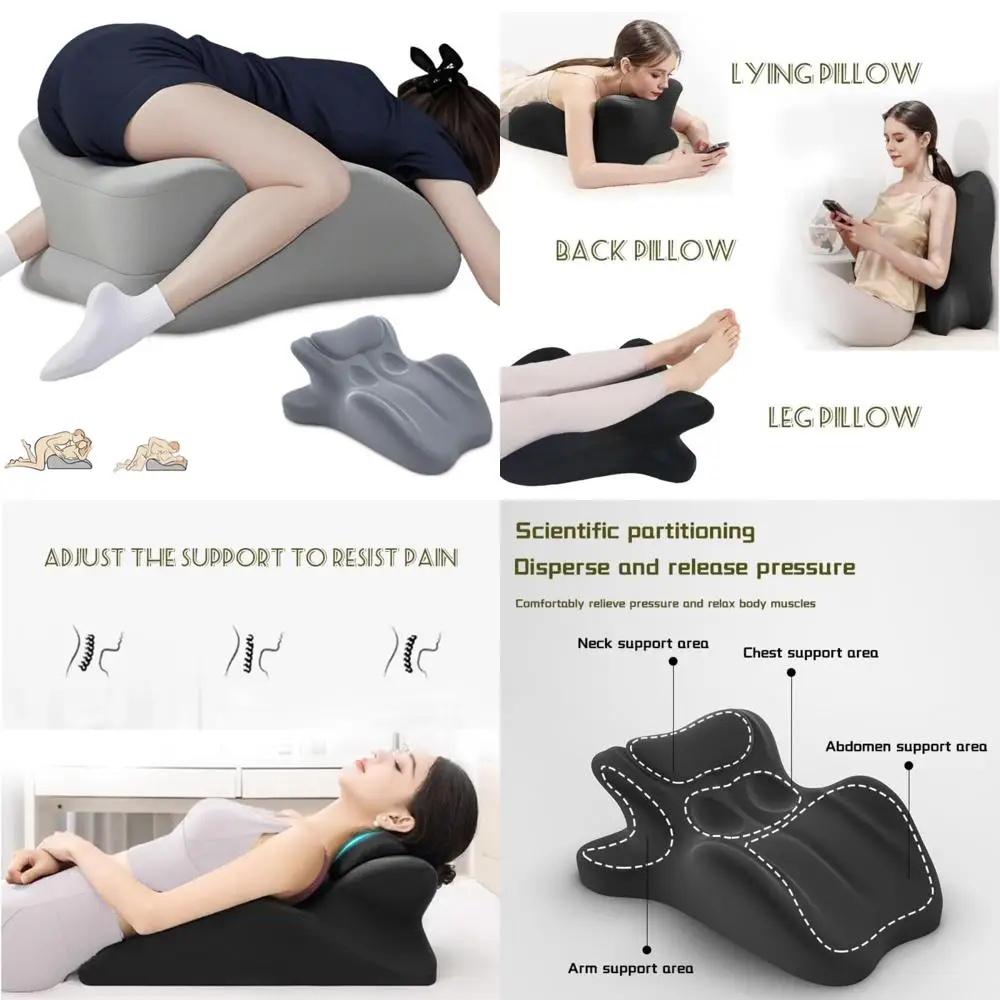 

Эргономичная опорная подушка для пар — многофункциональные подушки для осанки Chiromonk, идеально 27. ° Выравнивание