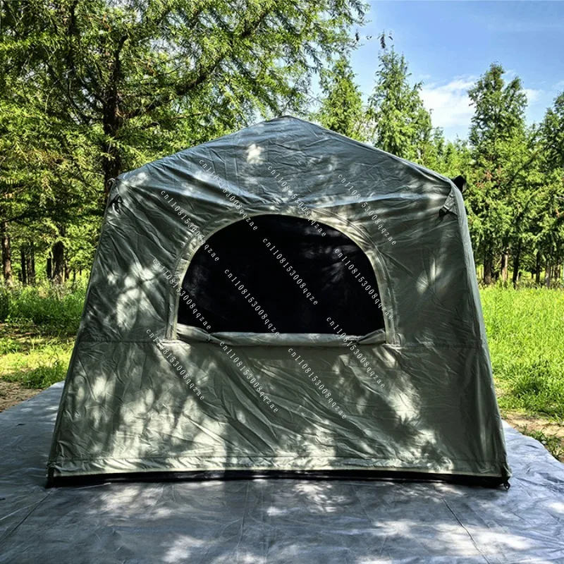 Portable Inflatable Roof Cabin Tent,Instant Setup No Installation Inflatable House Tent for Family Camping Picnic&Cooking