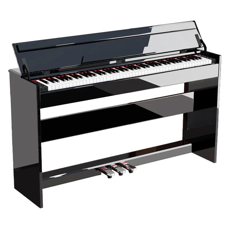 88 Key Hammer Action Electric Piano Digital Upright Electric Piano 88-Key Heavy Hammer Professional Multifunctional