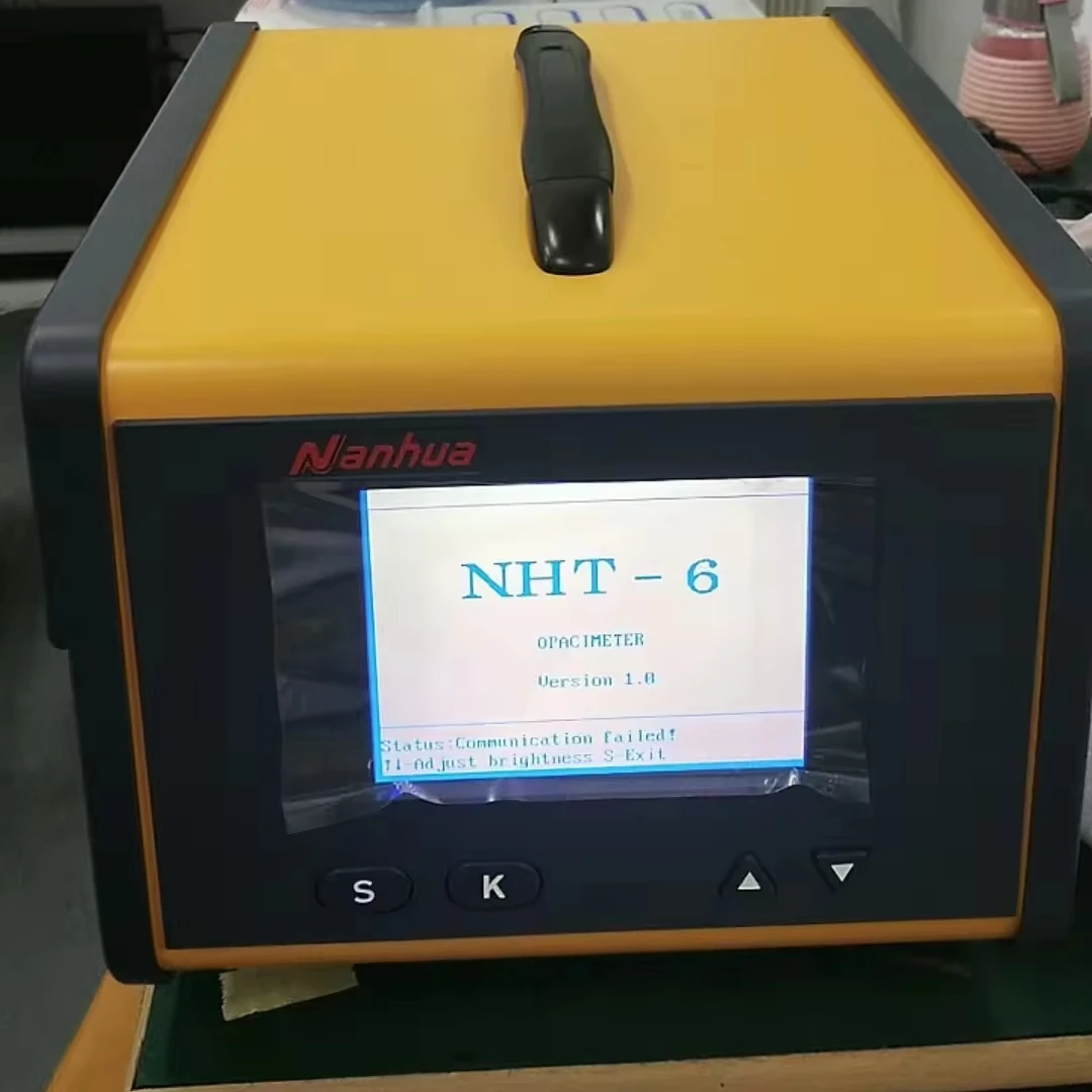 

NHT-6 Auto Diesel Exhaust Emission Gas Analyzer 220V/110V Opacimeter Opacity Smoke Meter Equipment With Printer