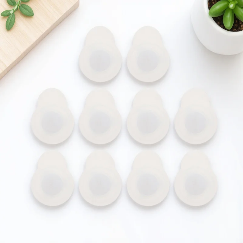 

10pcs Silicone Air Vent Hole Dust-Proof Replacement For Food Box Lid Household Vent Compact Kitchen Essentials Box Cover