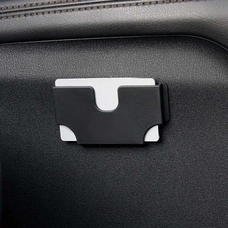 Universal Car Interior Card Holder Multi-function Portable Card Storage Box Car Sun Visor Card Slot Box Car Accessories image 3