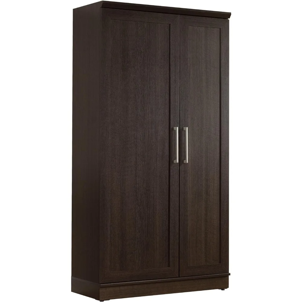 

HomePlus Storage Pantry cabinets, L: 35.35" x W: 17.01" x H: 71.18", Dakota Oak finish