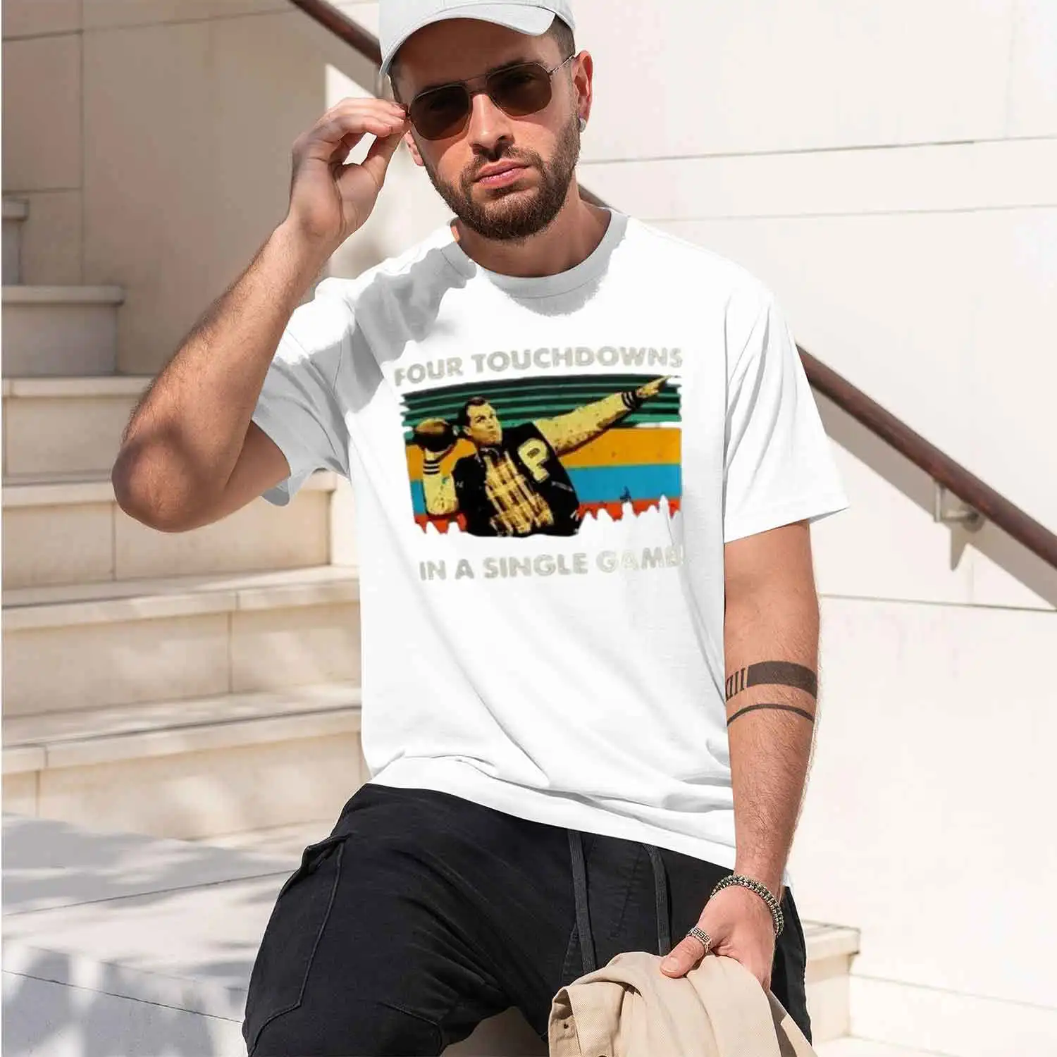 Al Bundy Four touwns in a single game vintage shirt T-Shirt shirts grh tees summer Men's t-shirt 2026 New Model Men’s Short-slee