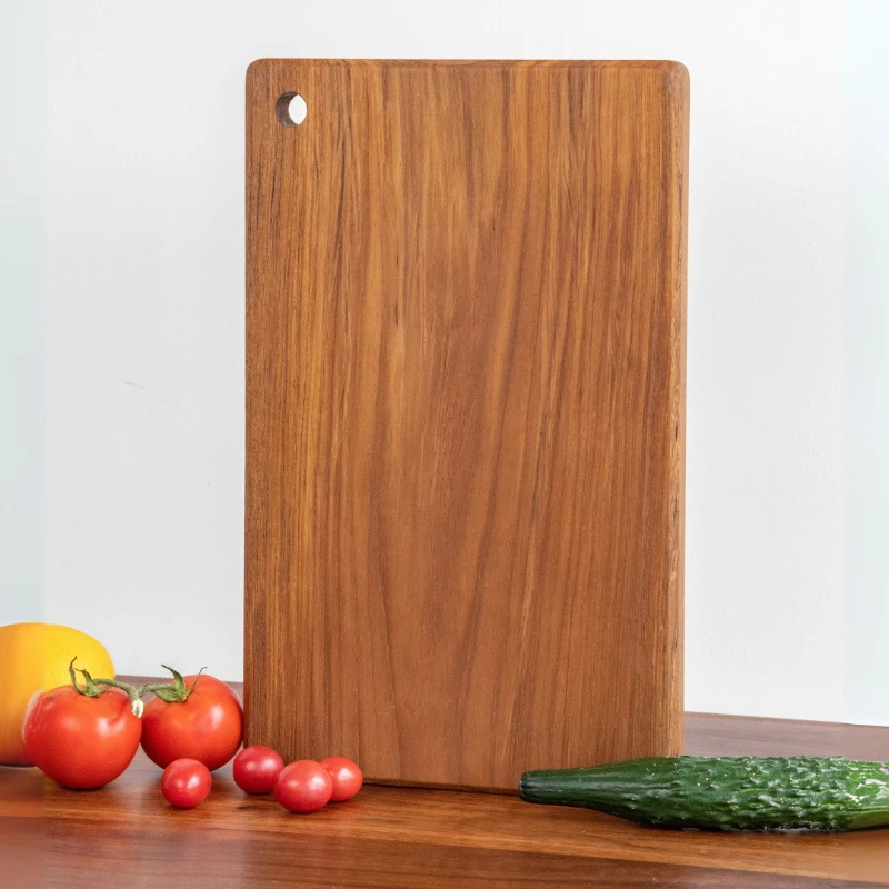 

Teak board whole wood solid wood cutting board cutting board kitchen double-sided household kitchen food grade