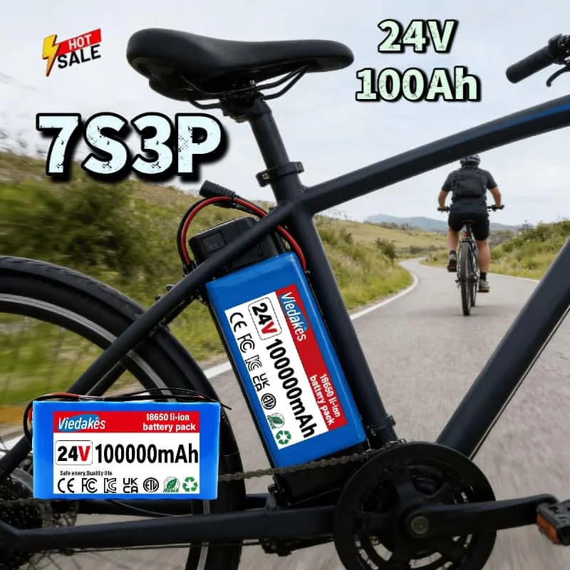 

High-Capacity 7S3P 24V100Ah 18650 Rechargeable Battery for Electric Toy Car Safe&Long-Lasting Power for Children’s Ride Vehicles