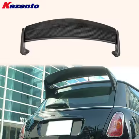 For Mini R50 R53 Mini Cooper AQR Type rear spoiler Partial Carbon Fiber(Blade)