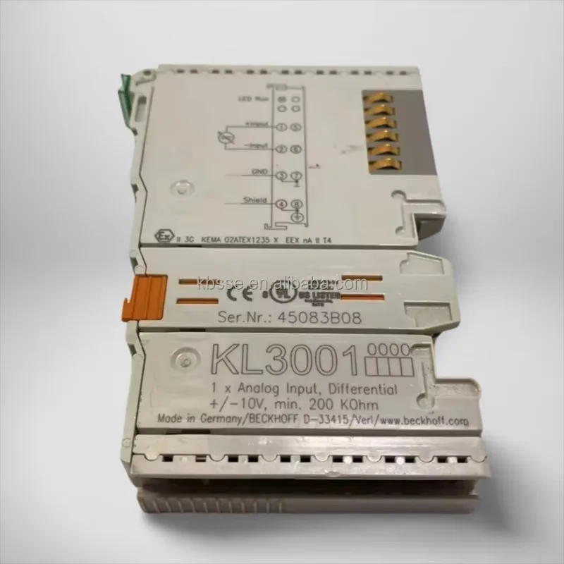 

In Stock EtherCAT Beckhoff Series PLC Controller New Original Warehouse Stock KL3001