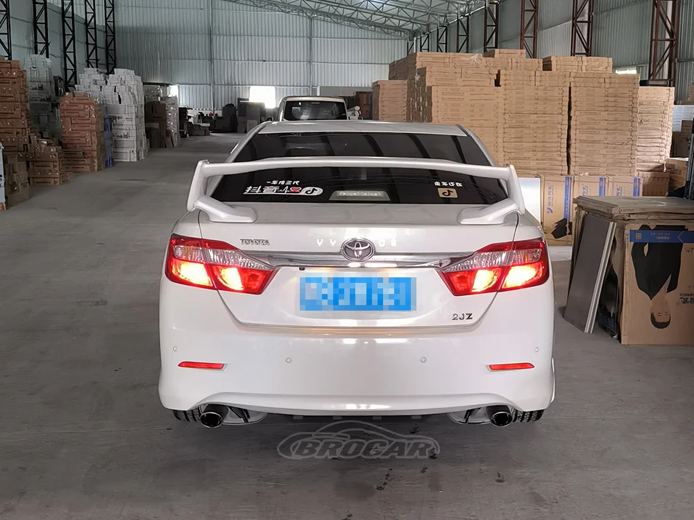 For 2014 15 16 17 2018 Toyota Corolla Gen 8 4 Door GT Style High Quality ABS Plastic Unpainted Spoiler Trunk Boot Wing Spoiler