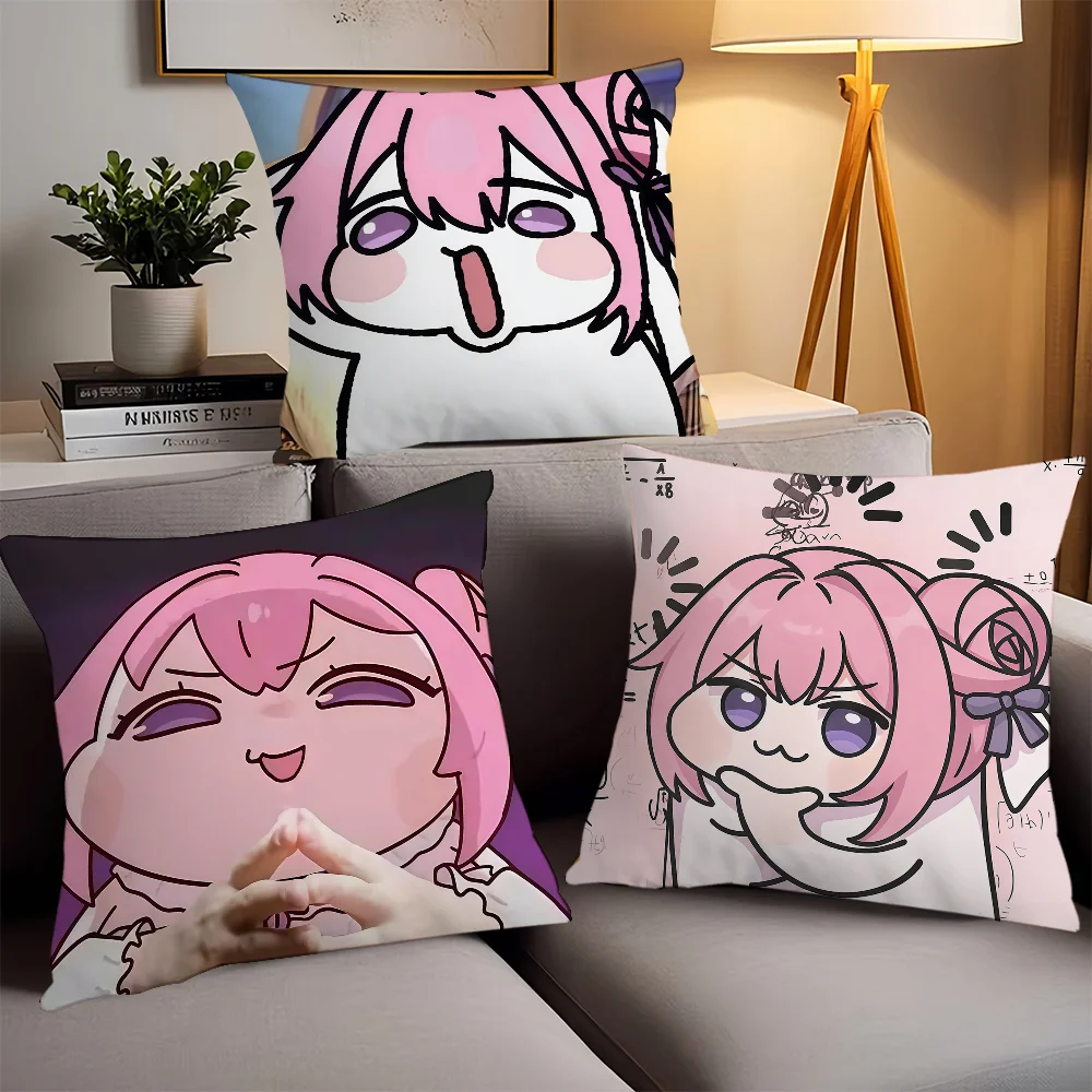 Cartoon cute game D-Doro Pillow Case Office Cushions Suitable For Sofa Car Bedroom Decorative Cushion Cover