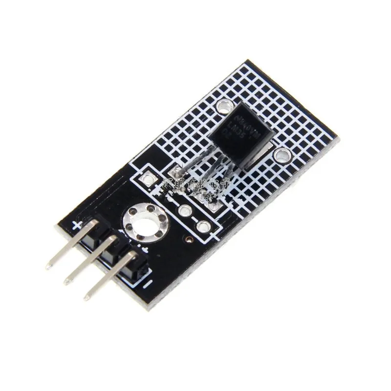 아날로그 온도 센서 LM35D LM35 모듈 전자 빌딩 블록 스마트 자동차