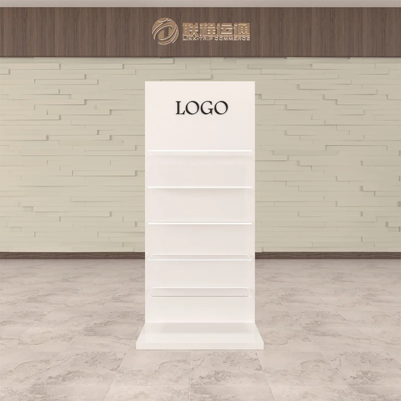 custom.Makeup Display Stand Beauty Salon Cosmetics Shop Shelves Display Racks Beauty Nail Salon Makeup Acrylic Cosmetic Display