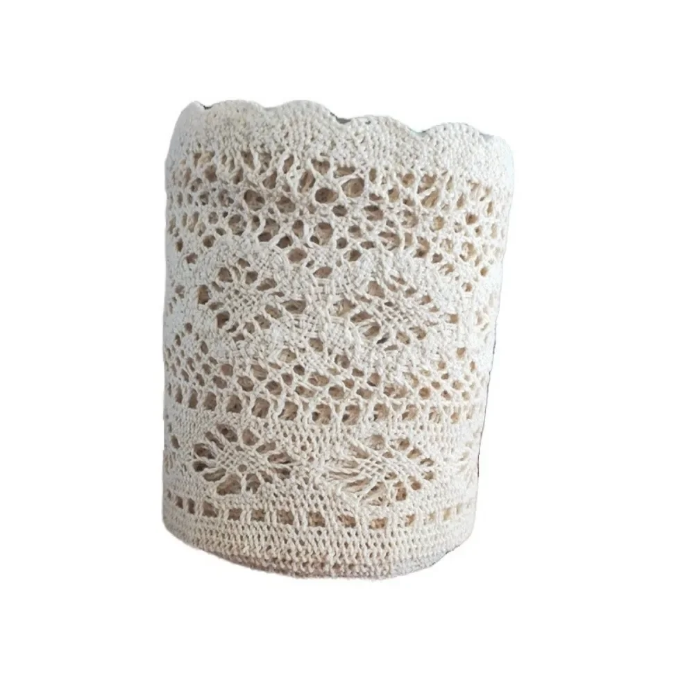 13 Cm Cotton Crochet Hollow Lace Edging for Tablecloths Table Runners Cabinet Covers Home Textiles Dining Party Wedding Decor