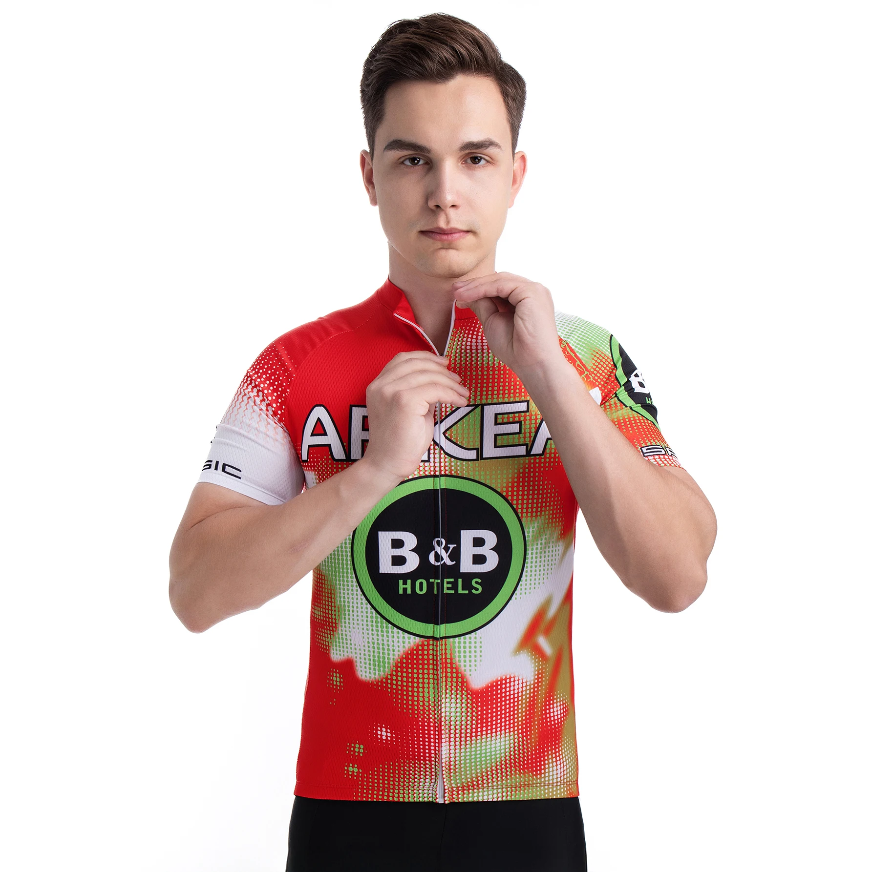 2025 ARKEA B&B HOTELS Cycling Jersey Set Summer France Red Clothing Road Shirts Suit Bicycle Bib Shorts MTB Maillot Ropa Culotte