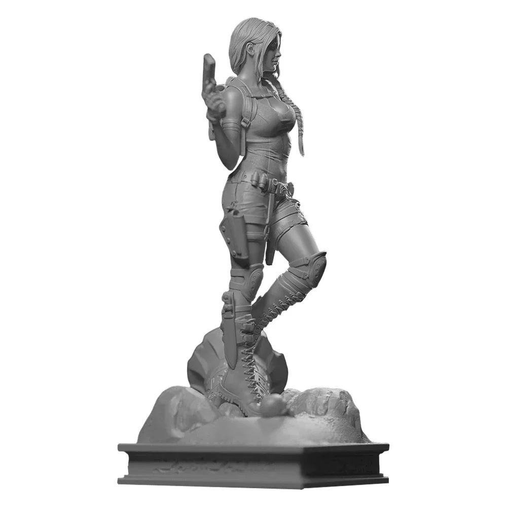 Lara Miniature Figure 1:24 Resin Model Kit Unpainted Plastic Model Kit  Anime Figure A581