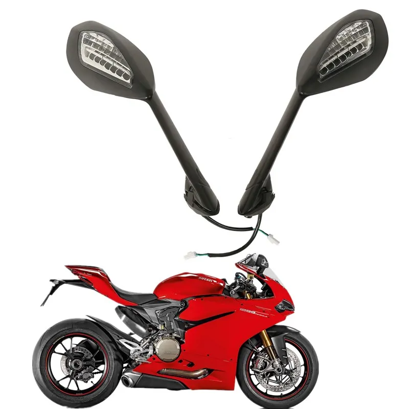 

For Ducati Panigale 1199 1199S 1199R 2012-2014 2013 899 2014-2015 Motorcycle Acsessories Mirrors Turn Signal