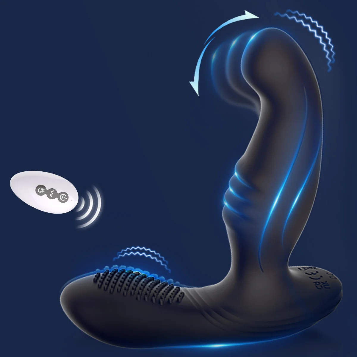 analdildo mann 3Pcs Crystal Glass Anal Butt Plug Set main image 0