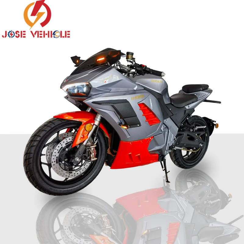 5000w 72v 150ah lithium Powerful Racing Adult Electric Motorcycle for Sale