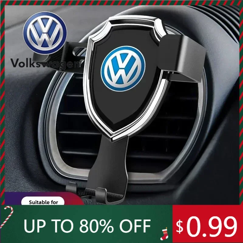 

Держатель для телефона в автомобиль VW Volkswagen Jetta MK5 Golf, крепление на воздуховод, подставка для мобильного телефона, GPS-держатель для Volkswagen Polo T5 T4 Golf 7 5 C