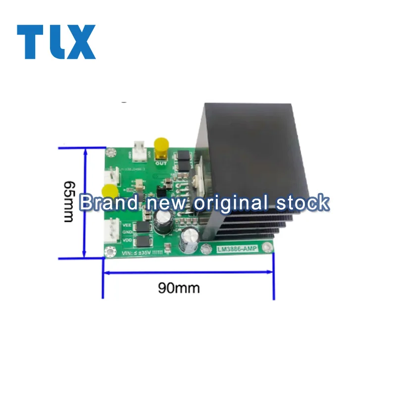 LM3886 Module power amplifier board, power amplifier, audio amplifier, OPA445 preamplifier high-voltage board