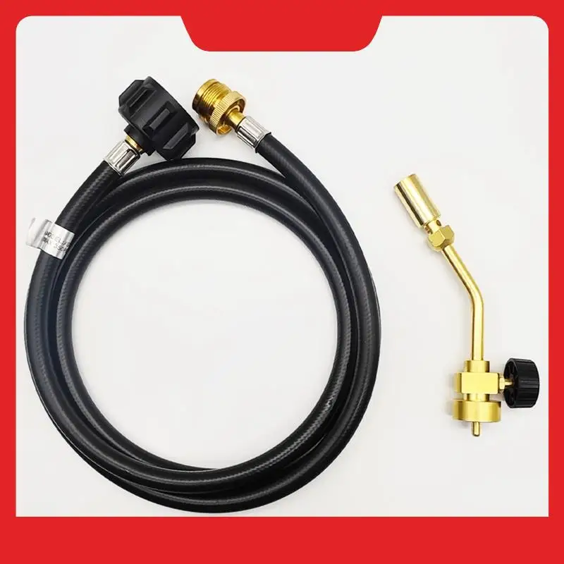 

Propane Torch Welding Torch Soldering BBQ Torch With Regulating Valves 1.8M Hose Welding Tool Durable Easy Install-N38R