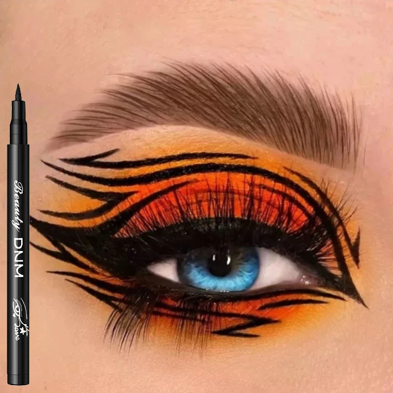 Eyeliner liquido colorato impermeabile asciugatura rapida lunga durata non fioritura liscia trucco naturale penna Eyeliner opaco trucco occhi