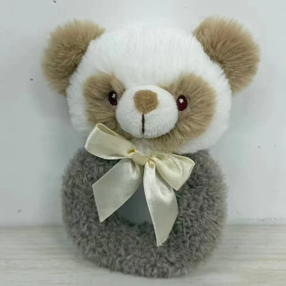 Cloveray 11 سنتيمتر تولد من جديد الطفل إكسسوارات دمي جرو دمية دب معصمه Kawaii أفخم الحيوان معصمه إكسسوارات دمي الديكور