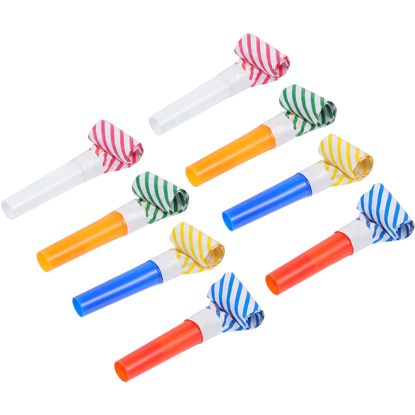

1Set Bright Colorful Party Whistle Noise Maker Cheering Blowouts for Birthday Carnival Sports Events Wedding Party Whistle Toy