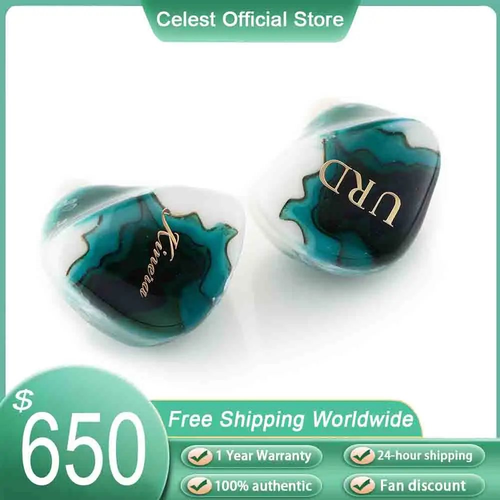 

Kinera Urd 2DD+1BA+2EST Hybrid IEMs Hifi Headphones Music Monitor In-Ear Audiophile Earphone Earbuds Detachable 0.78mm