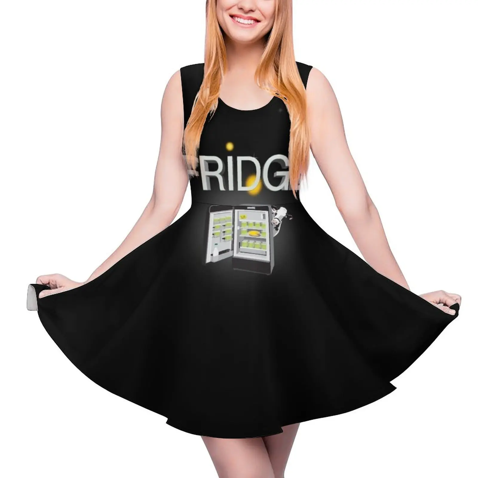 

FriDge"...The Appliance of Science! Sleeveless Dress long sleeve dresses Women"s long dress