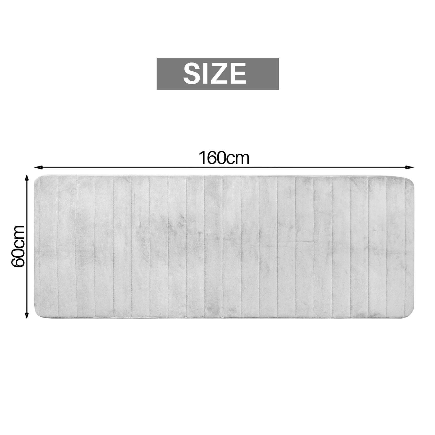 

Коврики для ванной AEE8 из пены с эффектом памяти – нескользящие, впитывающие, очень большие, длинные, для кухни и ванной комнаты