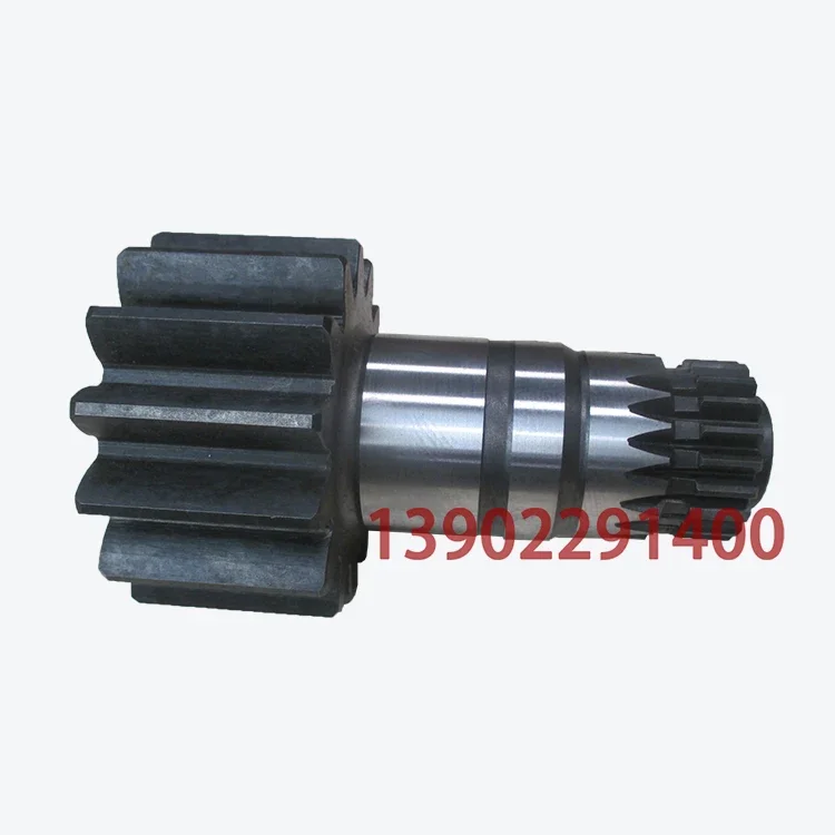 gear shaft Takeuchi TB160C rotary vertical shaft/large vertical shaft excavator 14/19 teeth with a height of 190