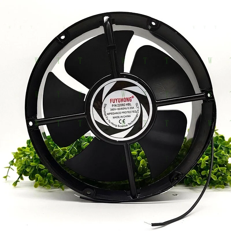 

H 1 pcs for FUYUHONG P/N22060 HBL 380V 0.23A 22060 22CM Fan Axial Flow Cooling Fan