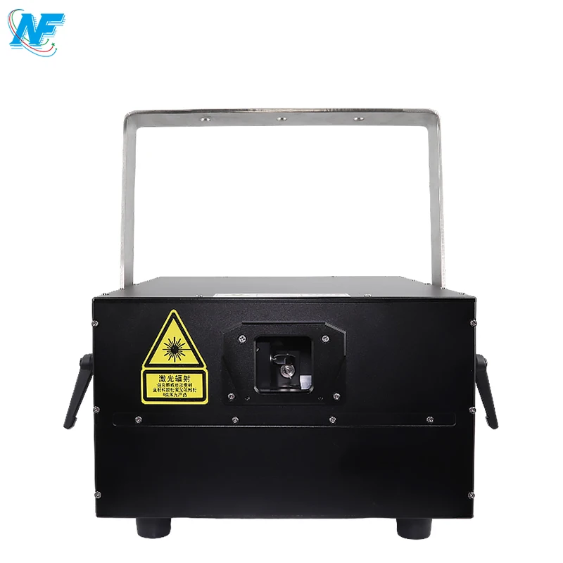 SF5-H818D IP65 Waterproof Laser 18W RGB Animation ILDA Laser Stage Lighting for Outdoor Events Concerts Advertising AA