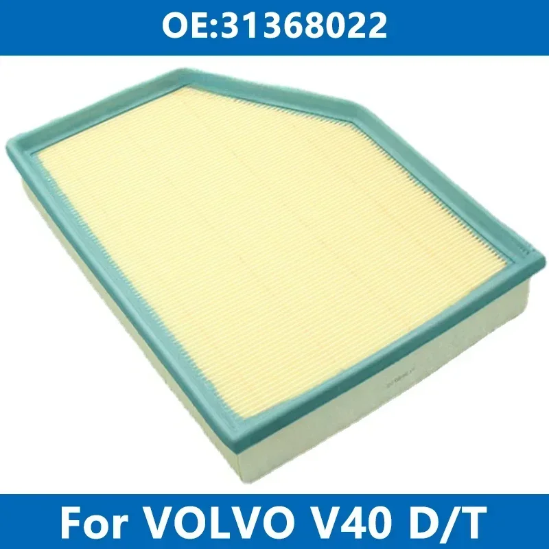 

Car Air Filter Cleaner Element 31368022 For VOLVO V40 Hatchback T2 T3 T4 T5 D2 D3 D4 AWD 1.5T 2.0T Engine High Flow Intake